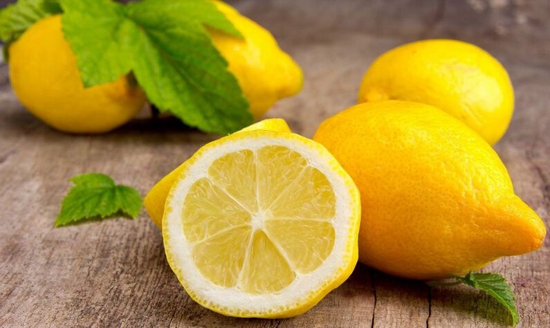 lemon for the treatment of osteochondrosis