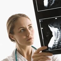 The diagnosis of osteochondrosis is specified using an X-Ray examination